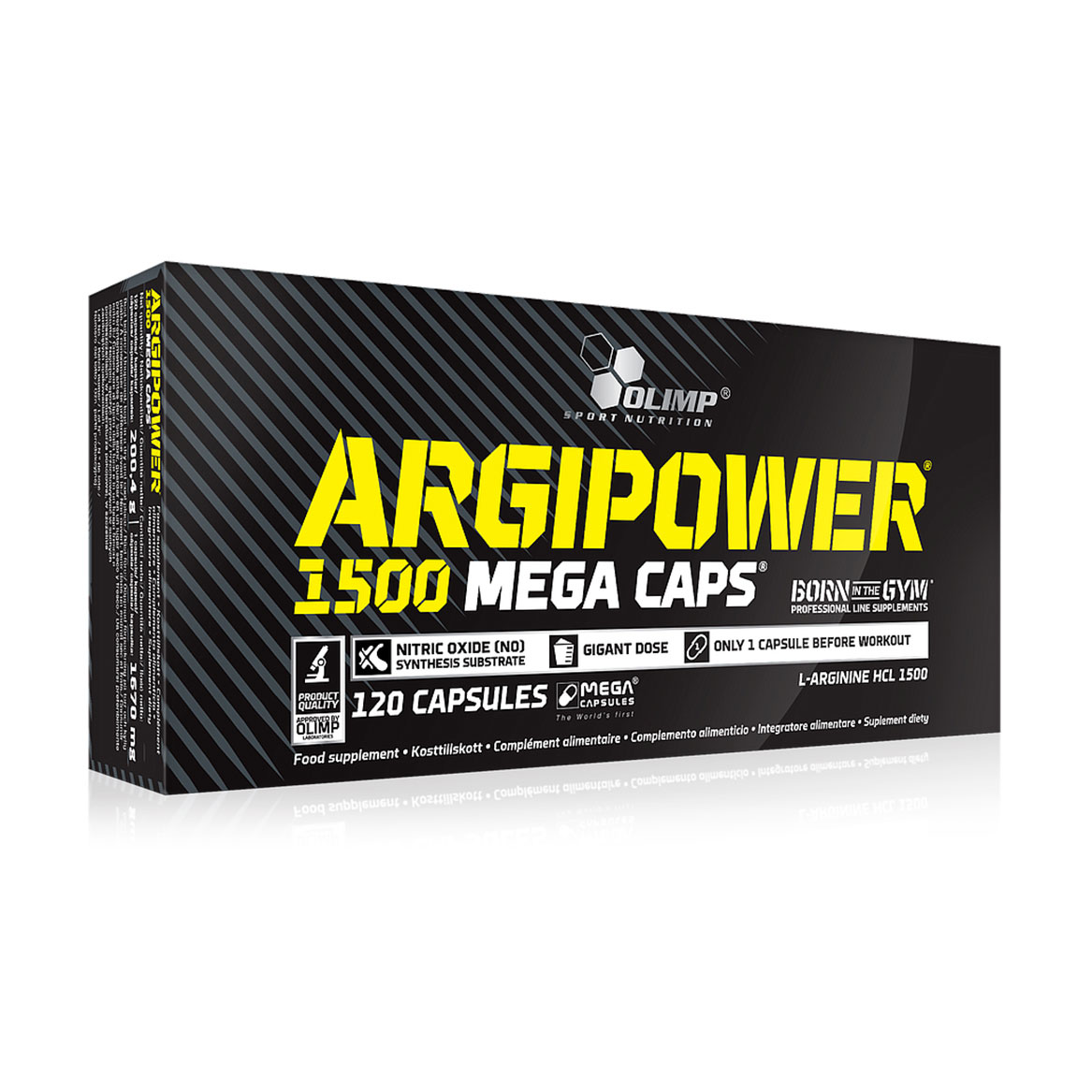 

Амінокислоти Olimp Sport Nutrition ArgiPower 1500 Mega Caps, 120 капсул