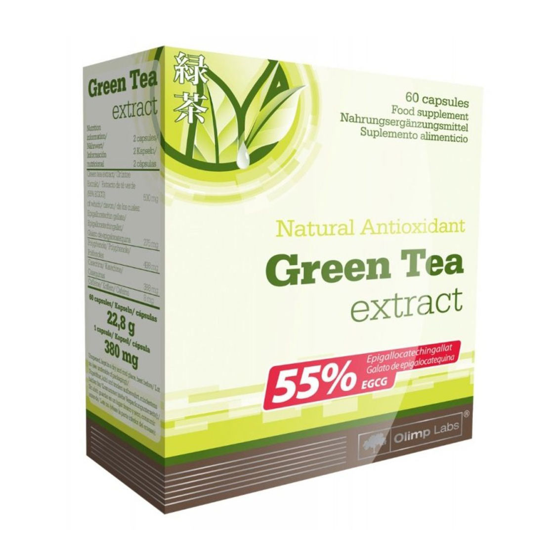 

Жироспалювальний комплекс Olimp Sport Nutrition Green Tea, 60 капсул