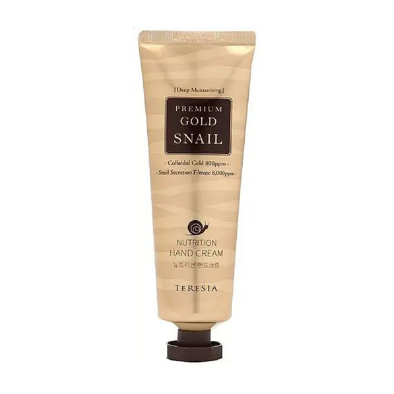 

Крем для рук Teresia Premium Gold Snail Nutrition Hand Cream, 80 мл
