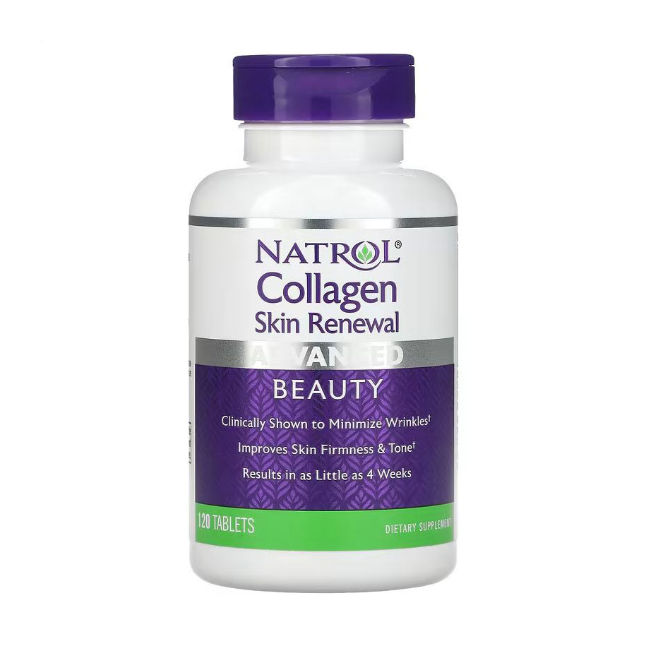 

Колагенове оновлення шкіри Natrol Collagen Skin Renewal, 120 таблеток