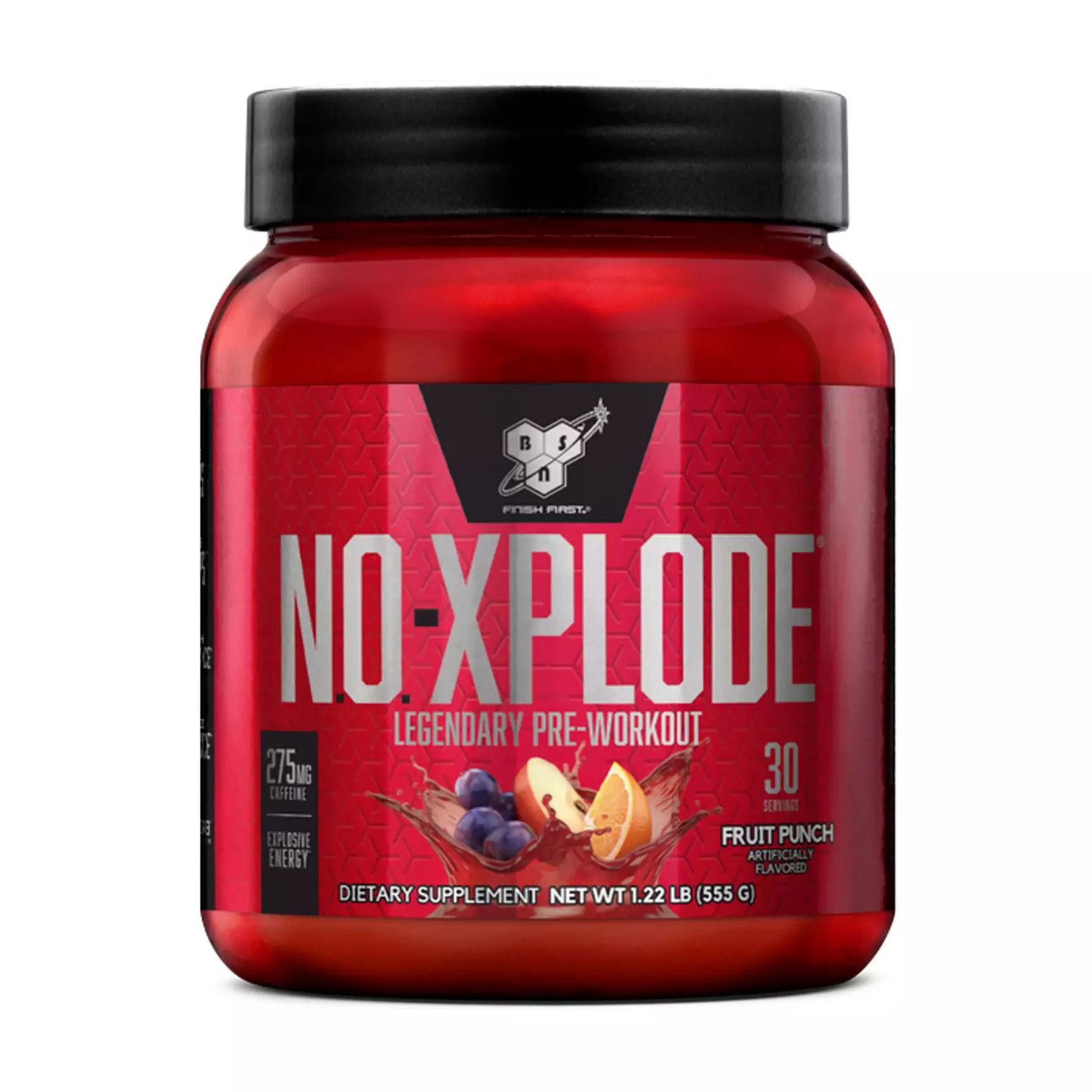 

Передтренувальний комплекс BSN N.O.-Xplode 3.3 Pre-Workout Фруктовий пунш, в порошку, 555 г