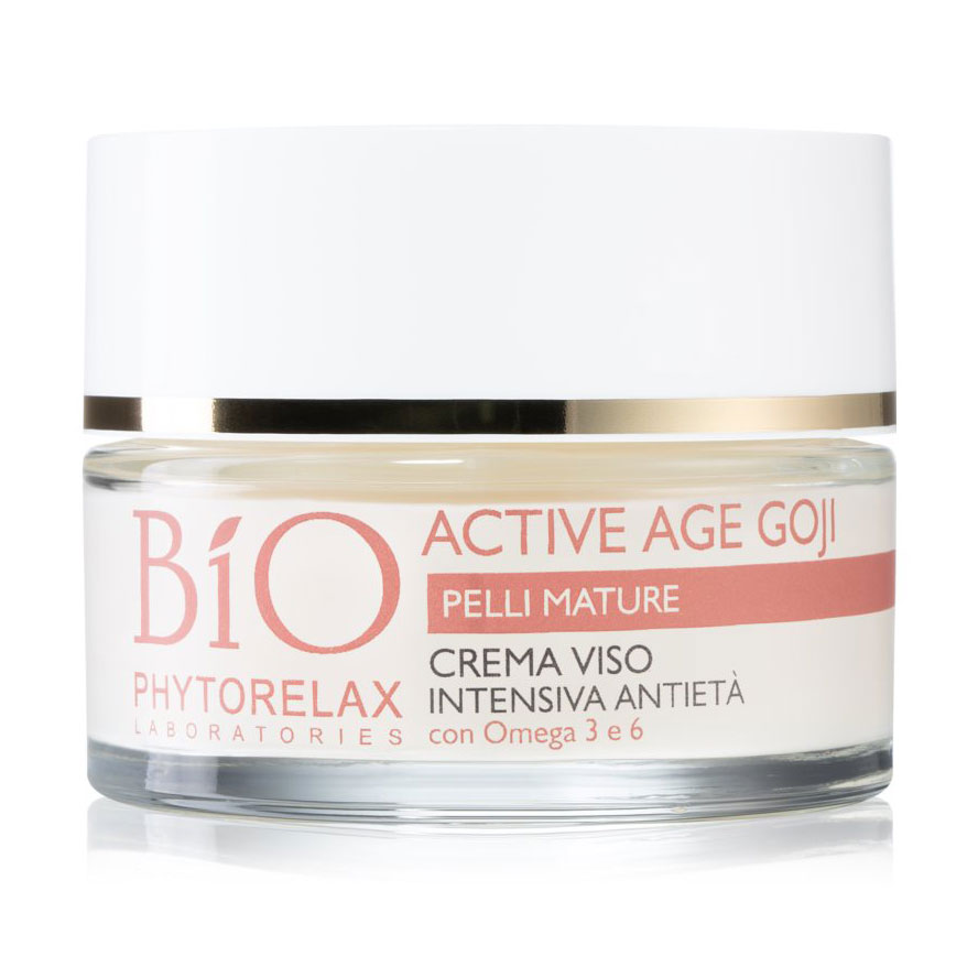 Активний крем для обличчя Phytorelax Laboratories Bio Anti-Age Goji Face Cream, 50 мл