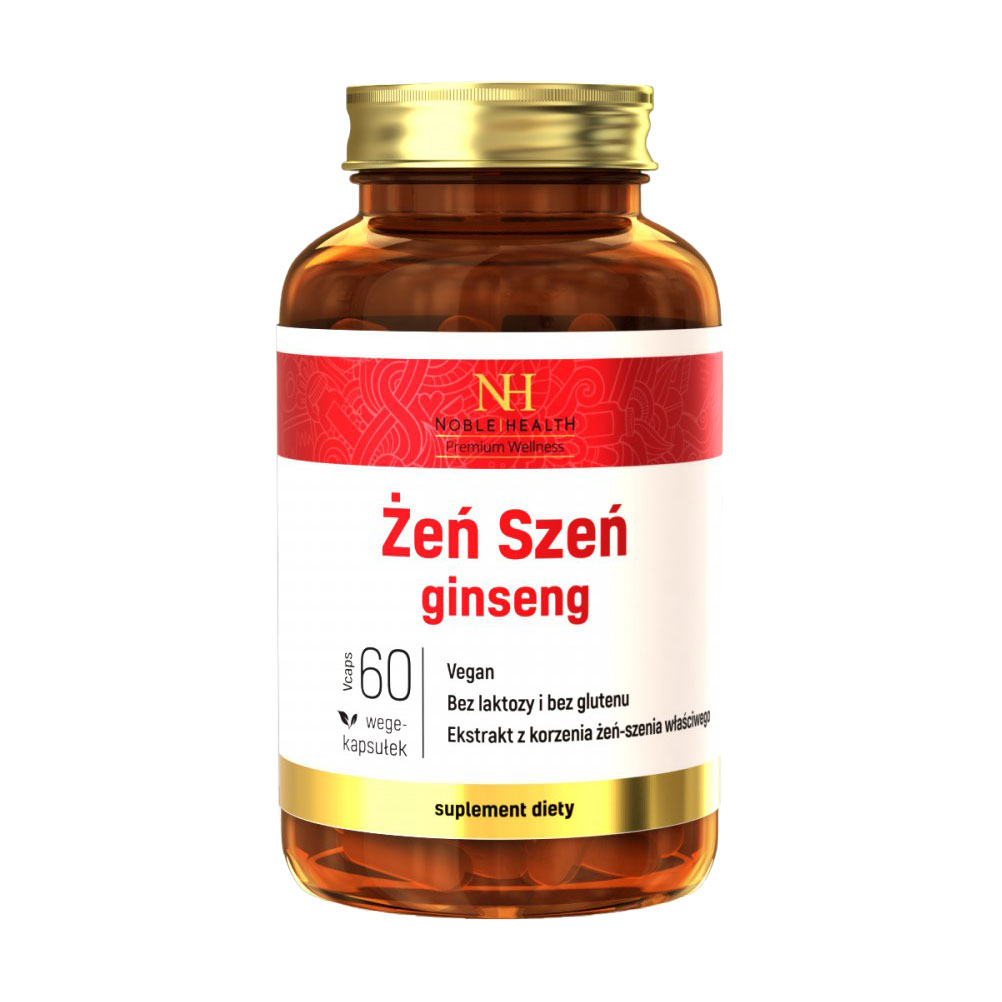 

Женьшень Noble Health Ginseng, 60 капсул