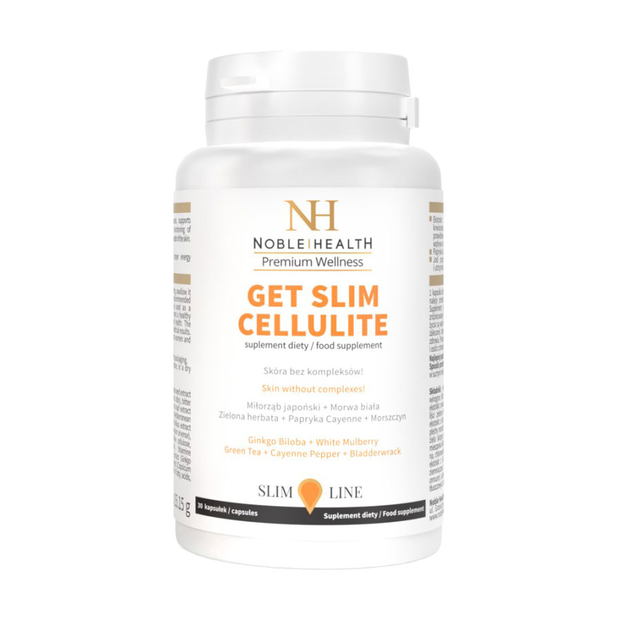 

Уцінка! Комплекс для боротьби з целюлітом Noble Health Get Slim Cellulite, 30 капсул