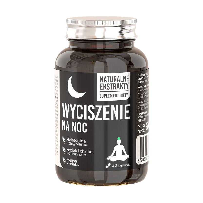 

Спокій на ніч Noble Health Calm For The Night, 30 капсул