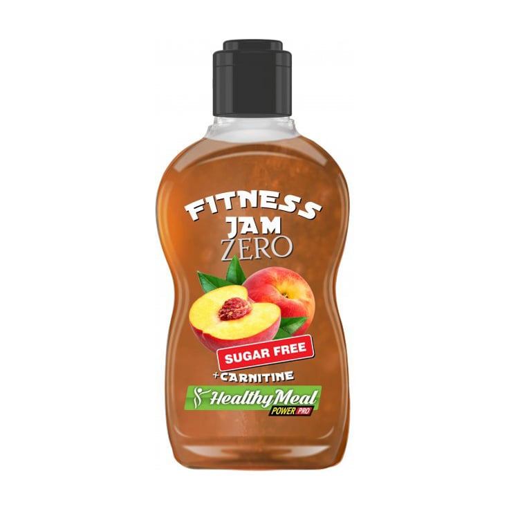 

Фітнес-джем Power Pro ZERO з карнітином + Vitamin C Персик, 200 г