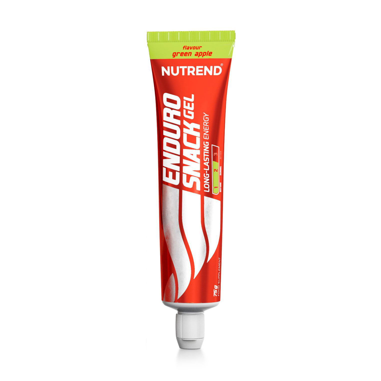 

Уцінка! Енергетичний гель Nutrend Endurosnack Tube Зелене яблуко, 75 г