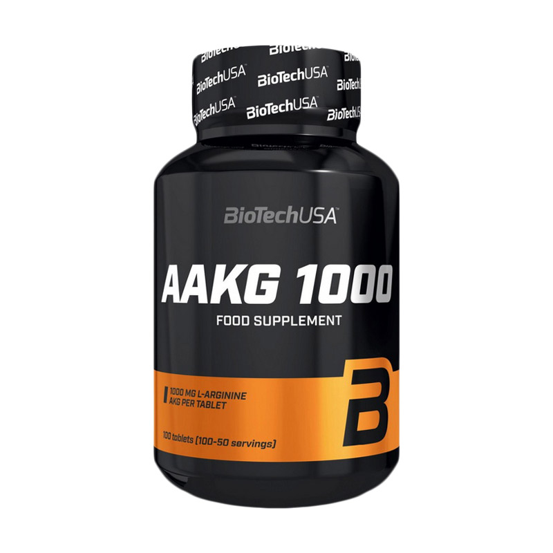 

Аргінін Альфа-кетоглутарат BioTech USA AAKG 1000 мг, 100 таблеток