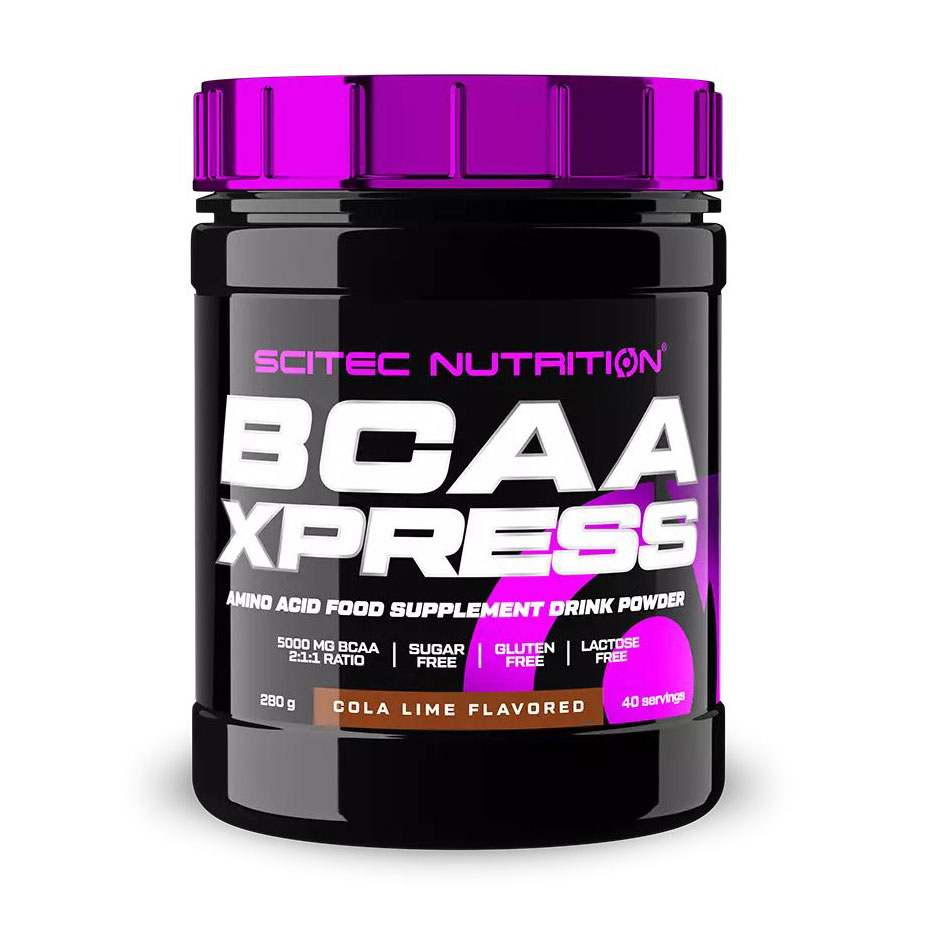 

Амінокислоти Scitec Nutrition BCAA Xpress Кола-лайм, в порошку, 280 г