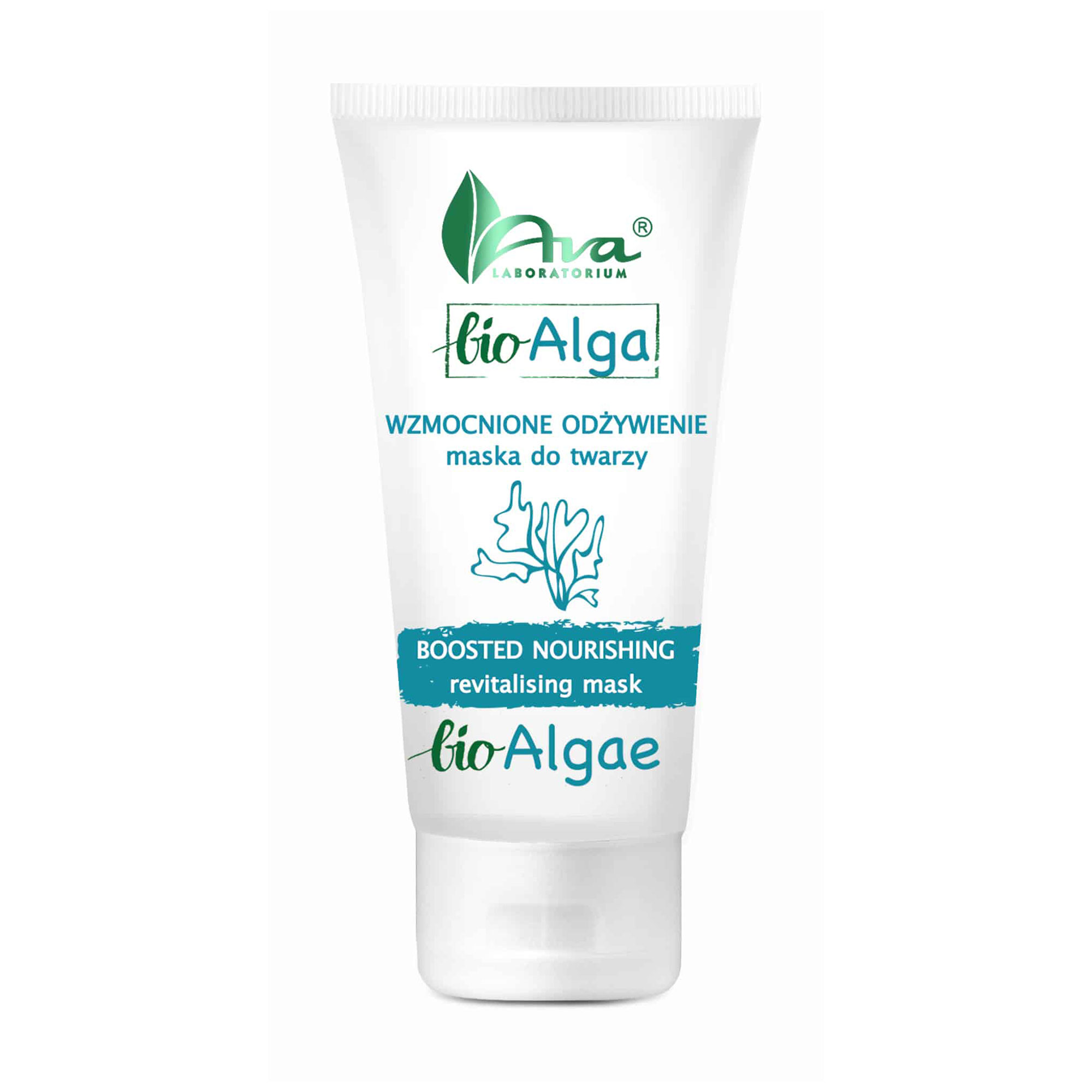 

Відновлювальна живильна маска для обличчя AVA Laboratorium Bio Alga Mask, 50 мл