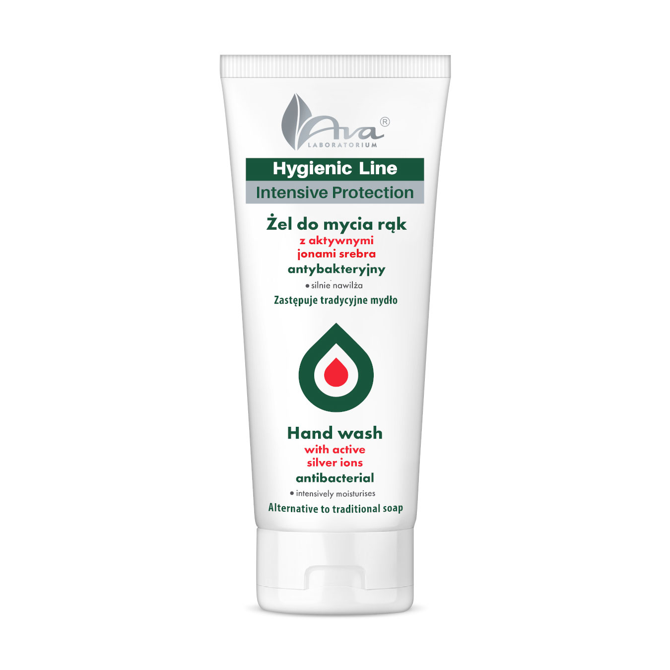 

Антибактеріальний гель для миття рук AVA Laboratorium Hygienic Line Hand Wash, 200 мл