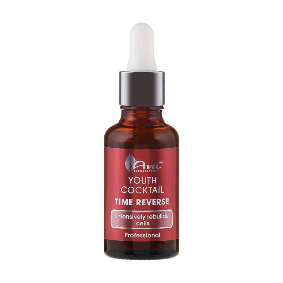 

Уцінка! Сироватка для обличчя AVA Laboratorium Youth Cocktails Time Reverse Serum інтенсивне клітинне відновлення, 30 мл