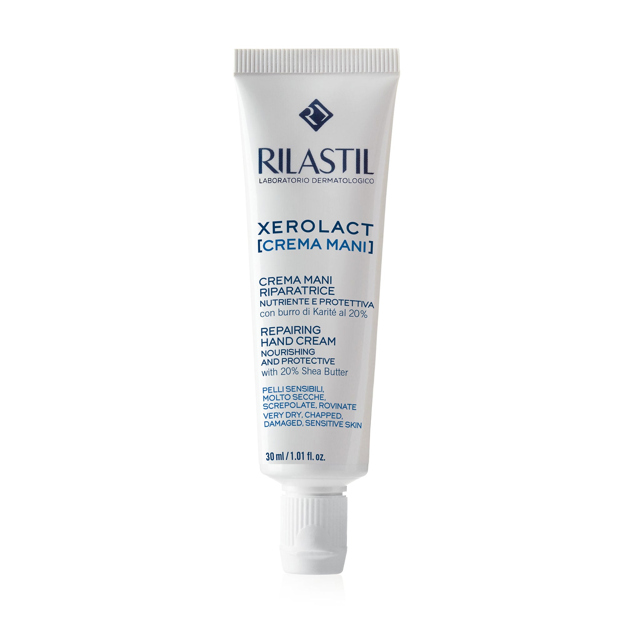 

Уцінка! Відновлювальний та захисний крем для рук Rilastil Xerolact Hand Cream, 30 мл