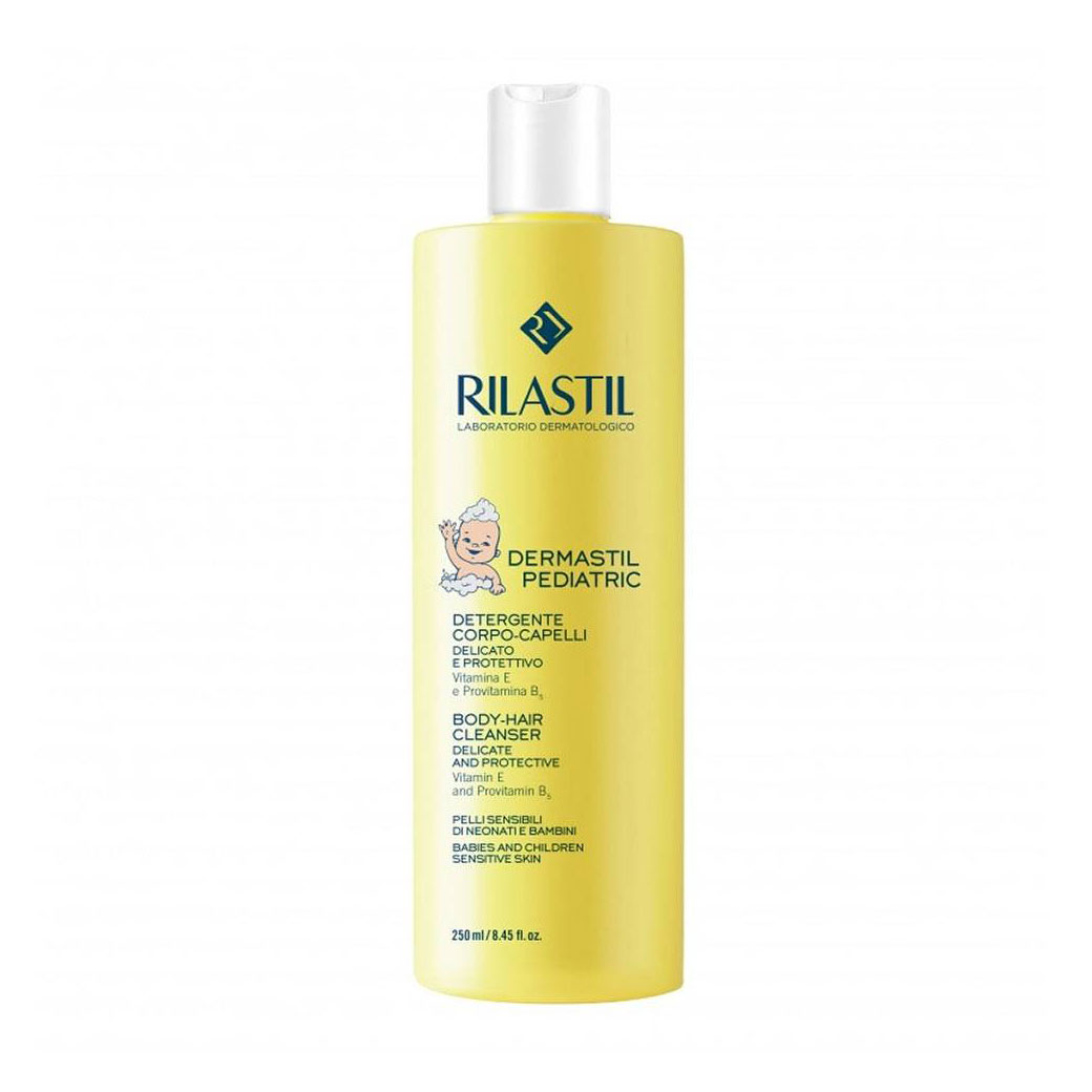 

Дитячий шампунь-гель 2 в 1 для волосся та тіла Rilastil Dermastil Pediatric Body-Hair Cleanser, 250 мл