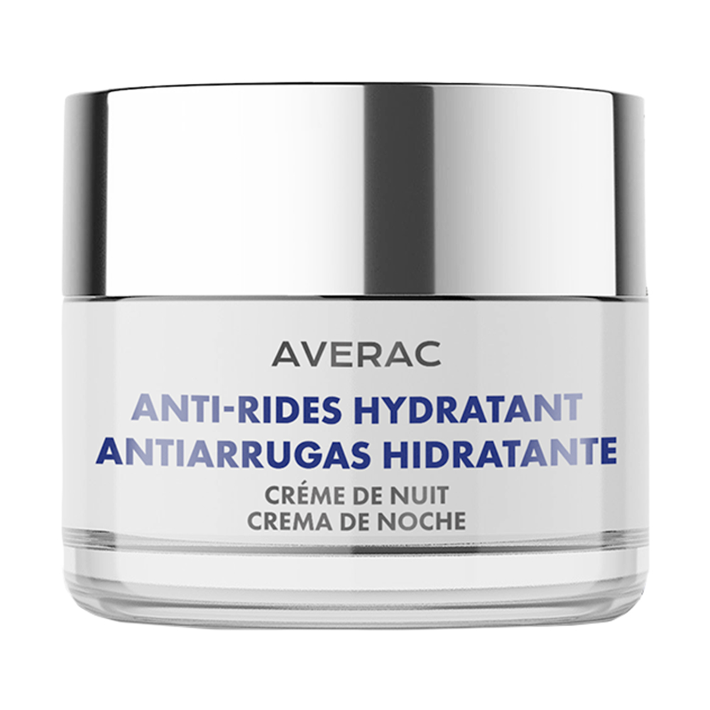 

Уцінка! Нічний зволожувальний крем для обличчя Averac Essential Anti-Rides Hydrating Night Cream проти зморщок, 50 мл