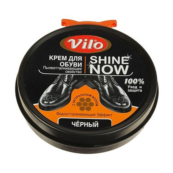 

Уцінка! Паста для взуття Vilo Чорна, 50 мл