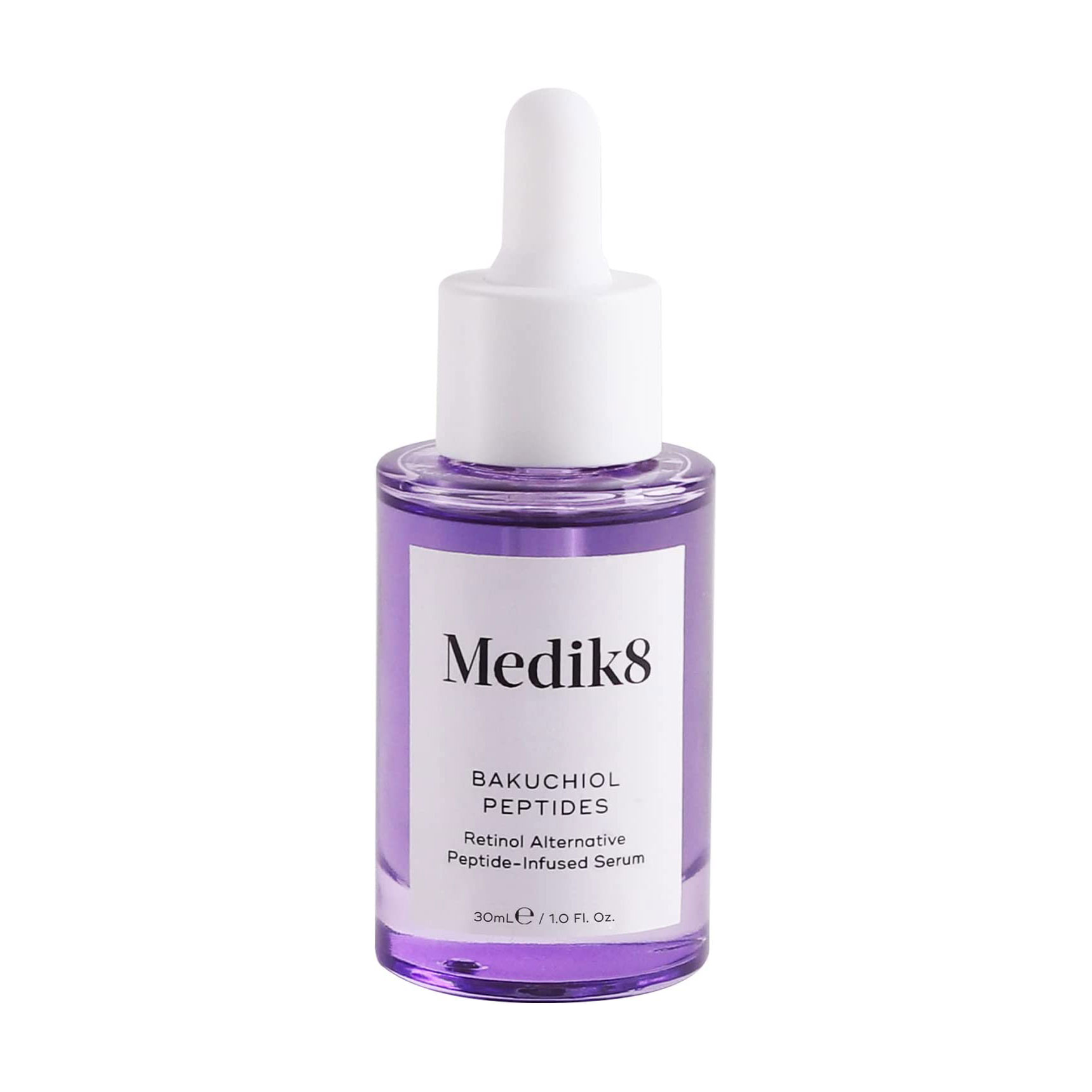 

Уцінка! Пептидна сироватка для обличчя Medik8 Bakuchiol Peptides з бакучіолом 1.25%, 30 мл