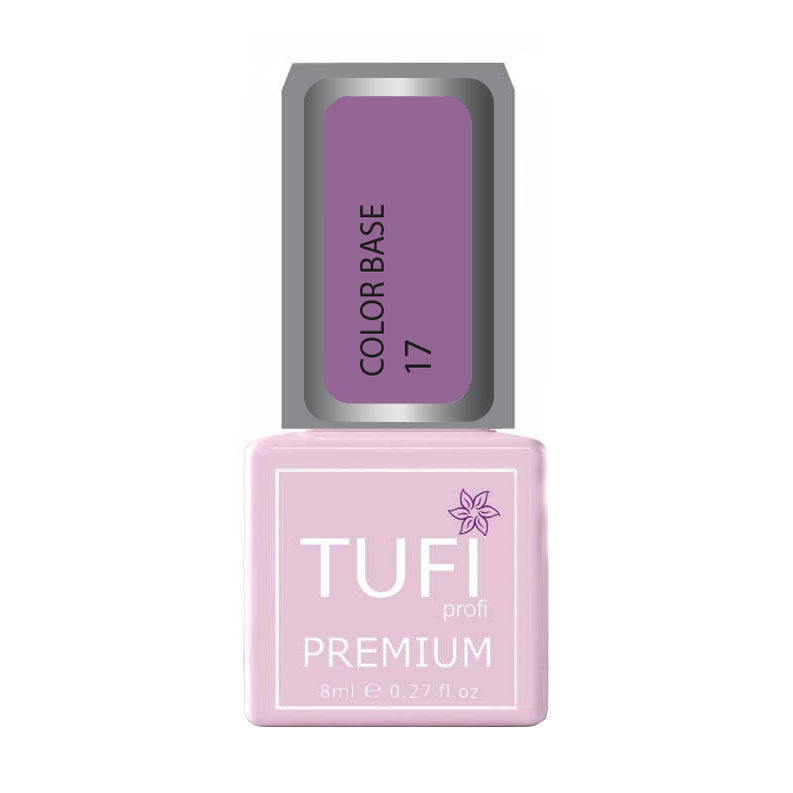 

Уцінка! База для гель-лаку Tufi Profi Premium Color Base 017 Аметист, 8 мл