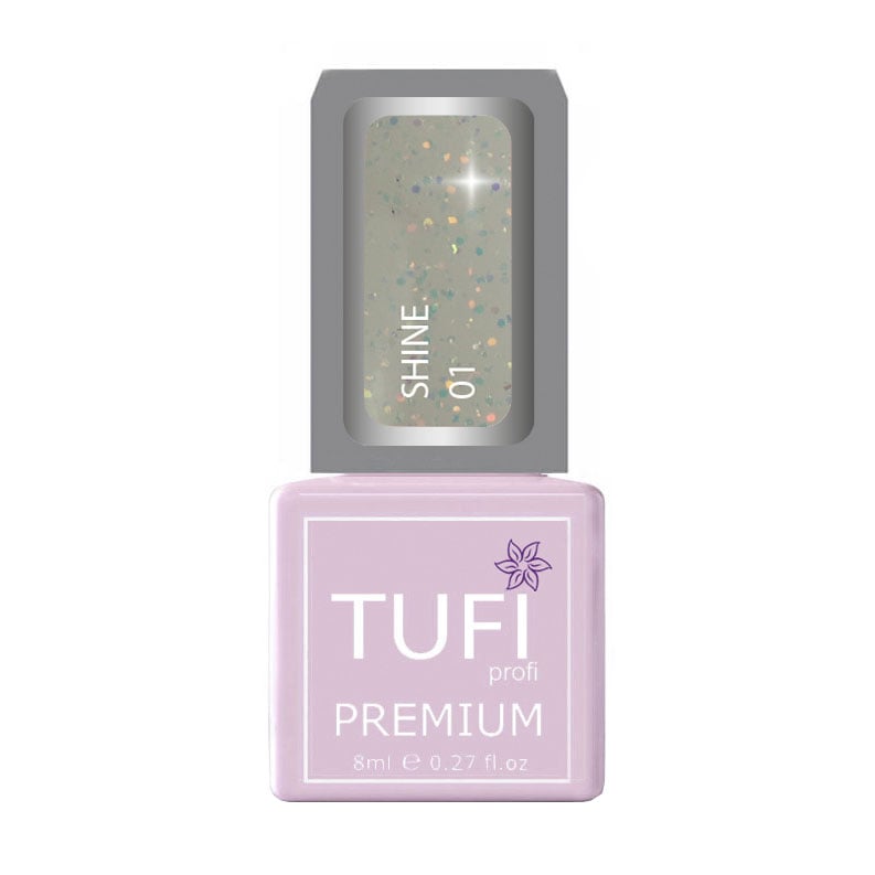 

Гель-лак для нігтів Tufi Profi Premium Shine 01 Мерилін, 8 мл