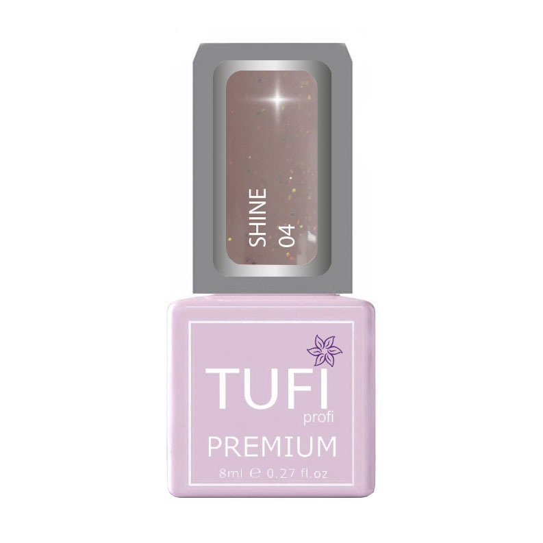 

Гель-лак для нігтів Tufi Profi Premium Shine 04 Анжеліна, 8 мл