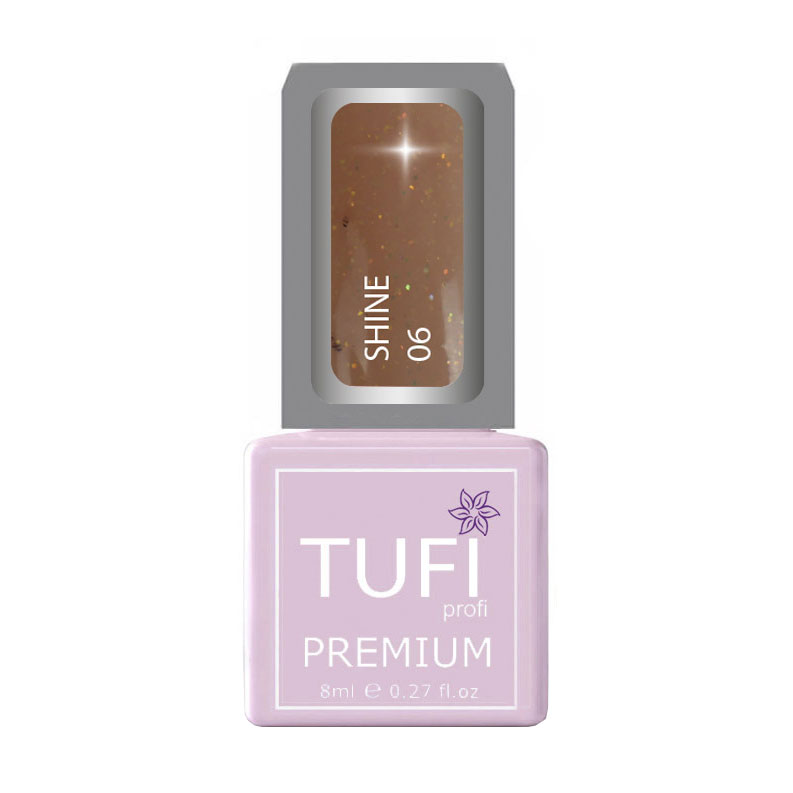 

Гель-лак для нігтів Tufi Profi Premium Shine 06 Зендая, 8 мл