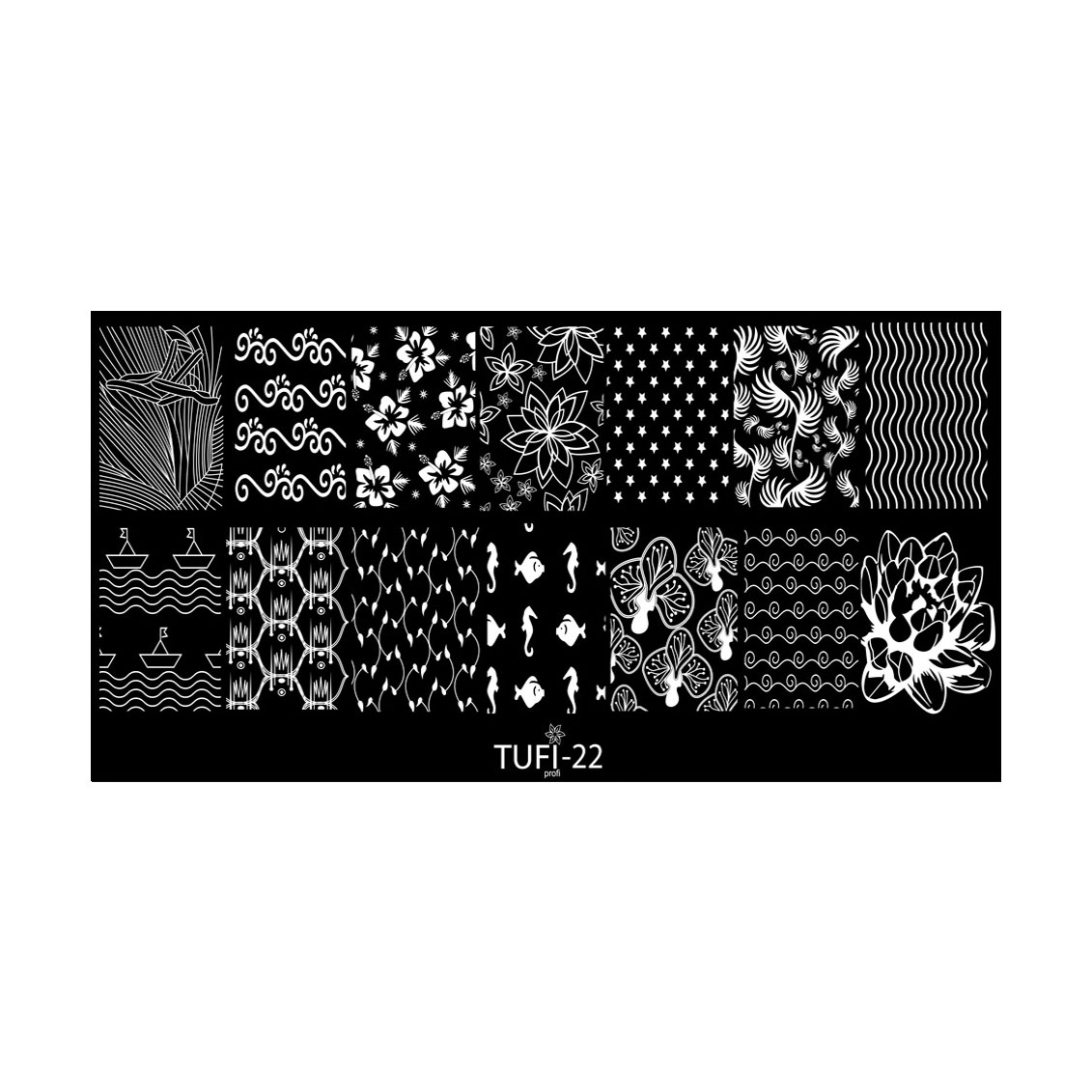 

Пластина для стемпінгу Tufi Profi Premium 22 (0123679)