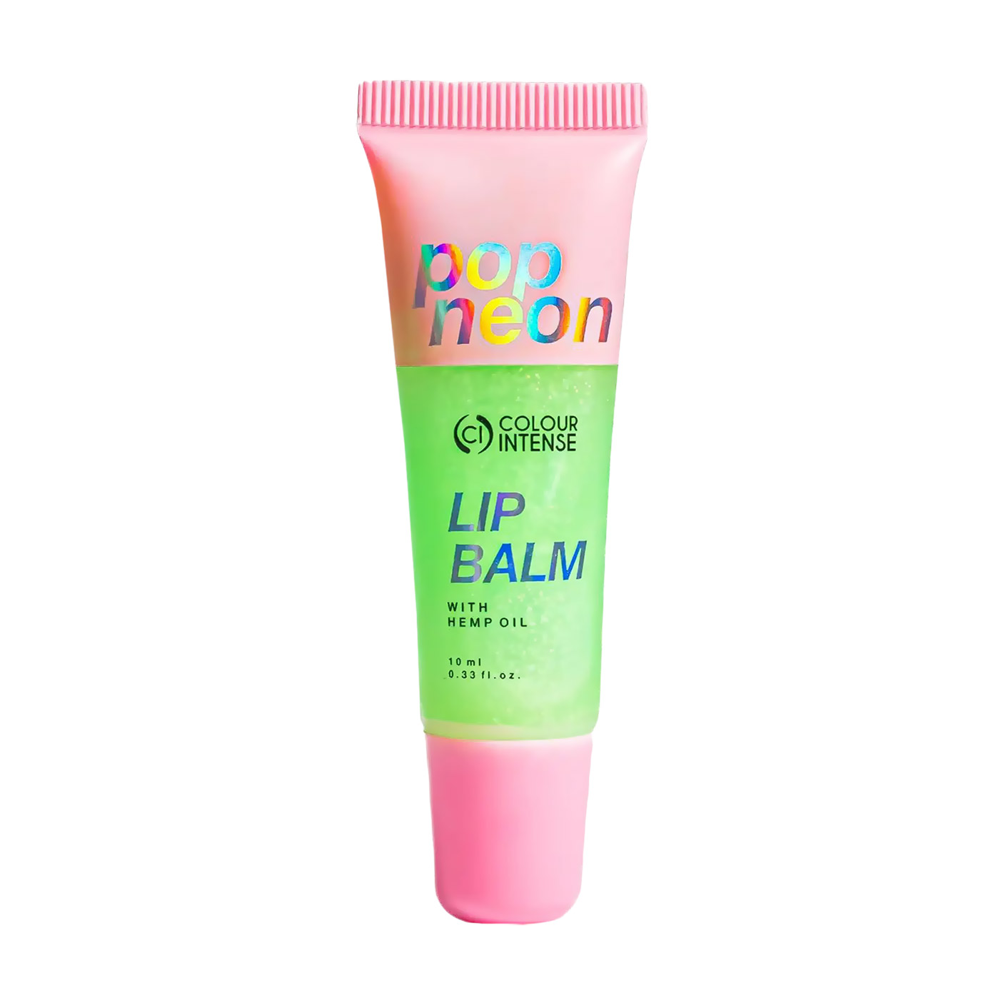 

Блиск для губ Colour Intense Pop Neon Lip Balm з конопляною олією, Яблуко, 10 мл