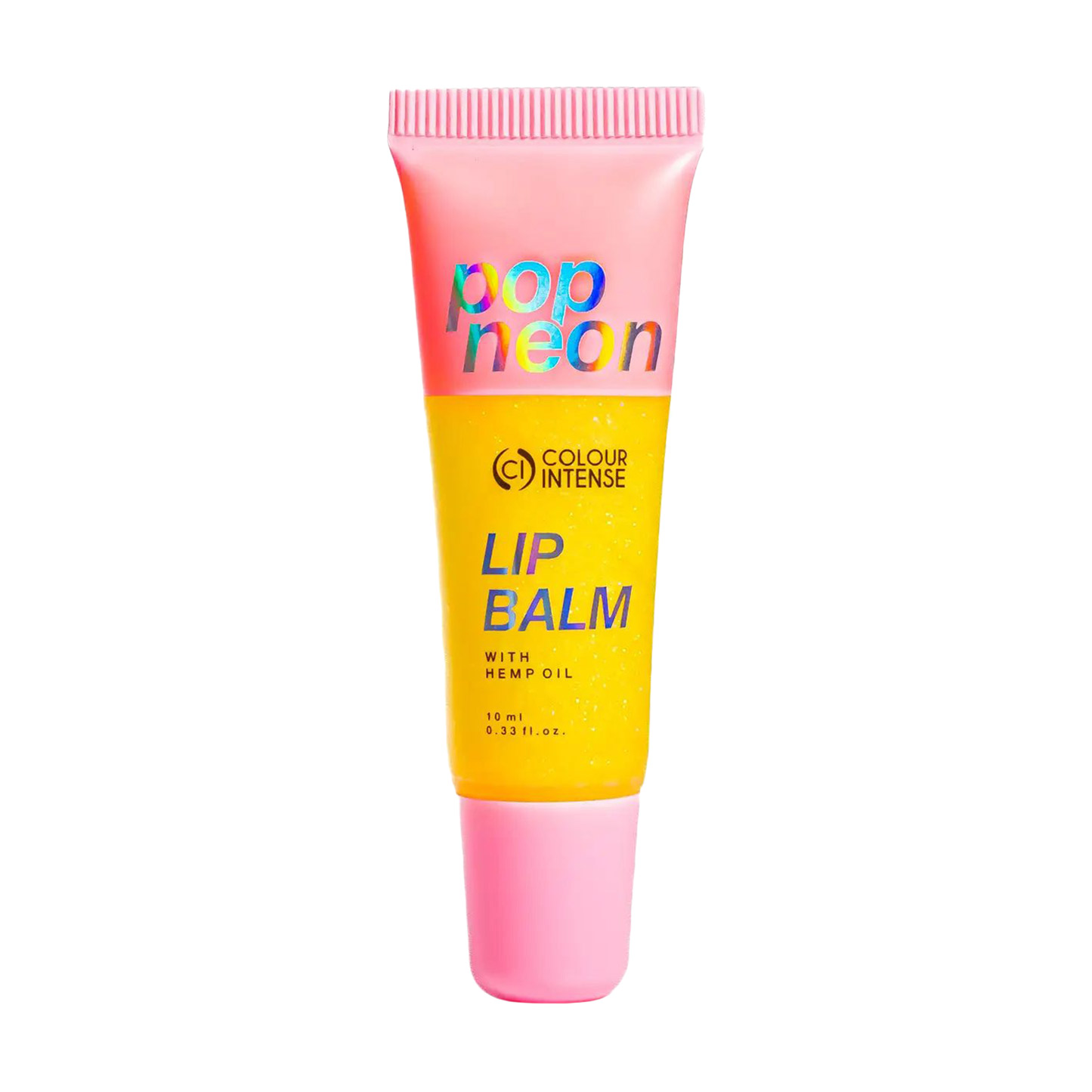 

Блиск для губ Colour Intense Pop Neon Lip Balm з конопляною олією, Банан, 10 мл