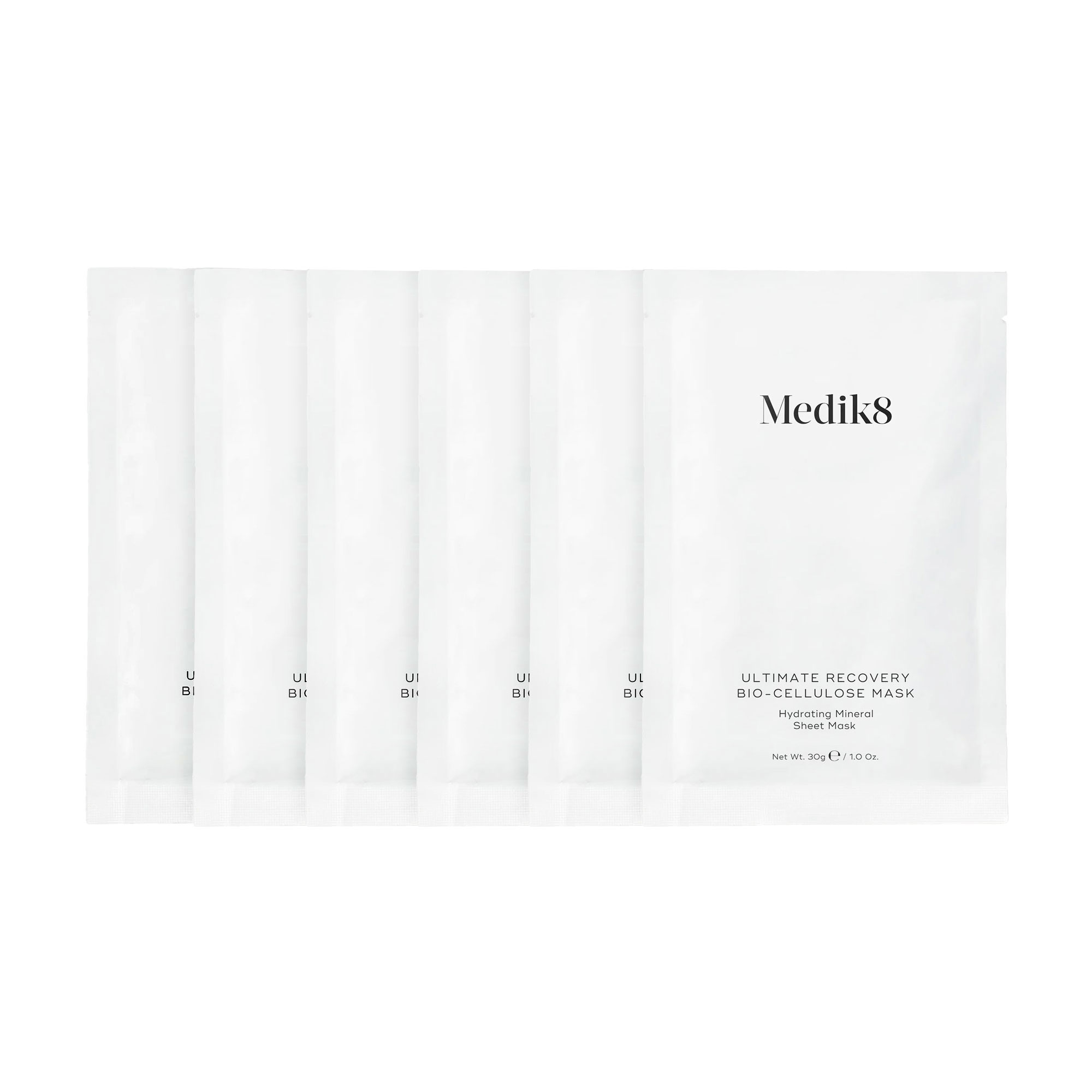 

Уцінка! Відновлювальна біоцелюлозна маска для обличчя Medik8 Professional Ultimate Recovery Bio Cellulose Mask, 6*30 г