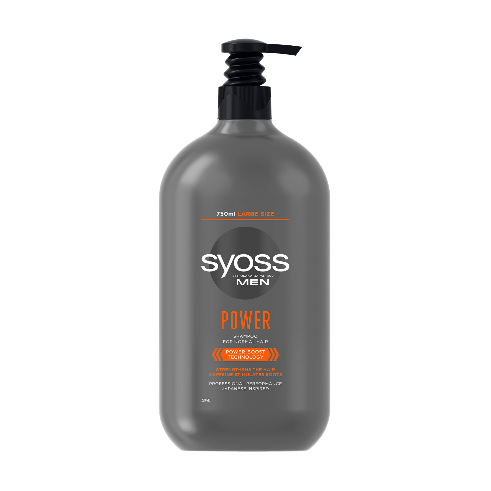 

Чоловічий шампунь SYOSS Men Power Shampoo для нормального волосся, 750 мл