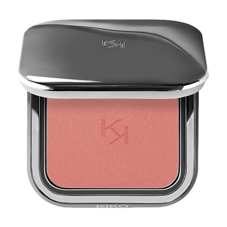 

Стійкі пудрові рум'яна для обличчя Kiko Milano Unlimited Blush 04 Metallic Rosy Biscuit, 6 г