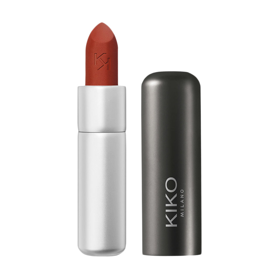

Уцінка! Матова пудрова помада для губ Kiko Milano Powder Power Lipstick 15 Rust, 3.5 г