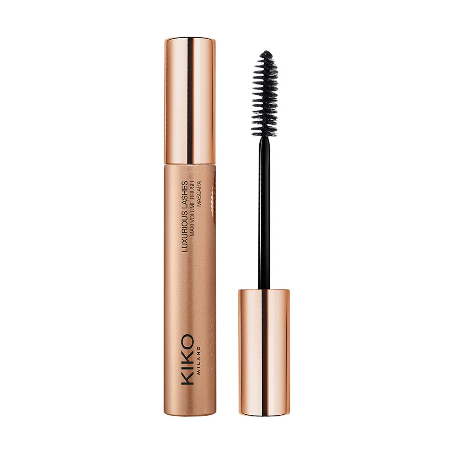 

Туш для вій Kiko Milano Luxurious Lashes Maxi Brush Mascara чорна, 12 мл