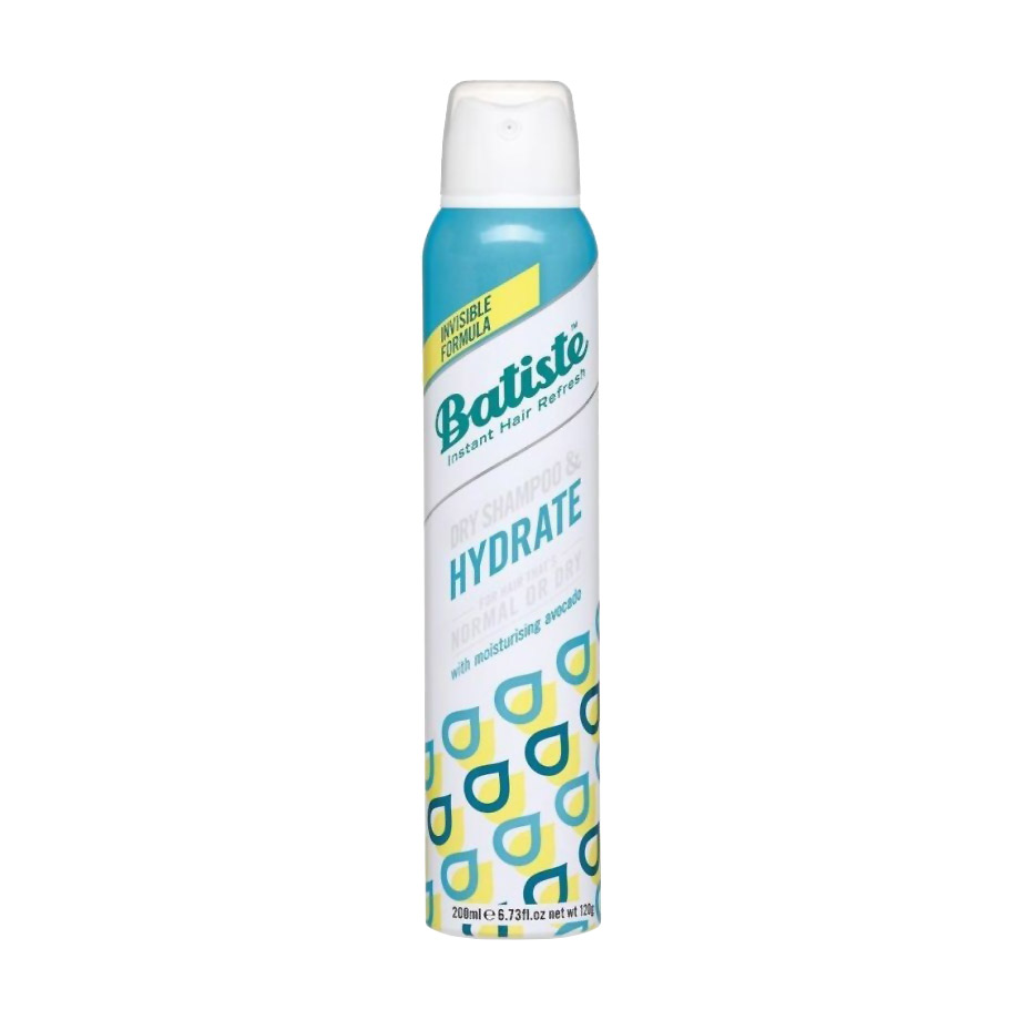 

Сухий шампунь Batiste Dry Shampoo & Hydrate для нормального та сухого волосся, з авокадо, 200 мл