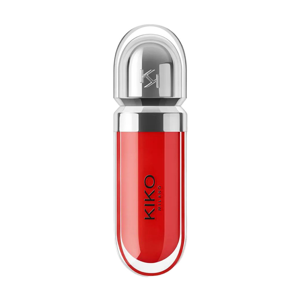 

Пом'якшувальний блиск для губ Kiko Milano 3D Hydra Lipgloss 13 Fire Red, 6.5 мл