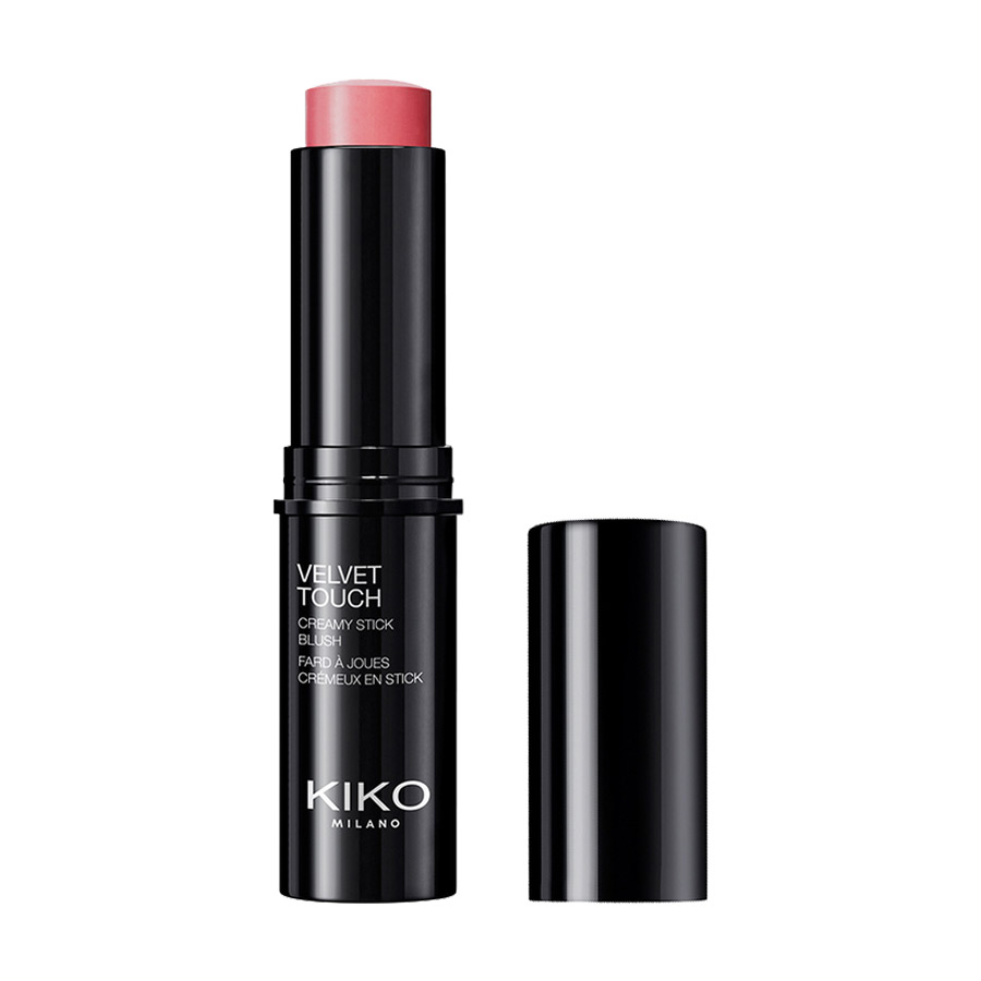 

Сяйні кремові рум'яна-стік для обличчя Kiko Milano Velvet Touch Creamy Stick Blush 06 Geranium, 10 г