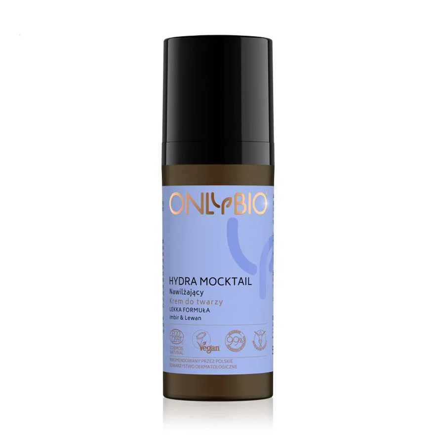 

Уцінка! Зволожувальний крем для обличчя OnlyBio Hydra Mocktail з легкою формулою, 50 мл
