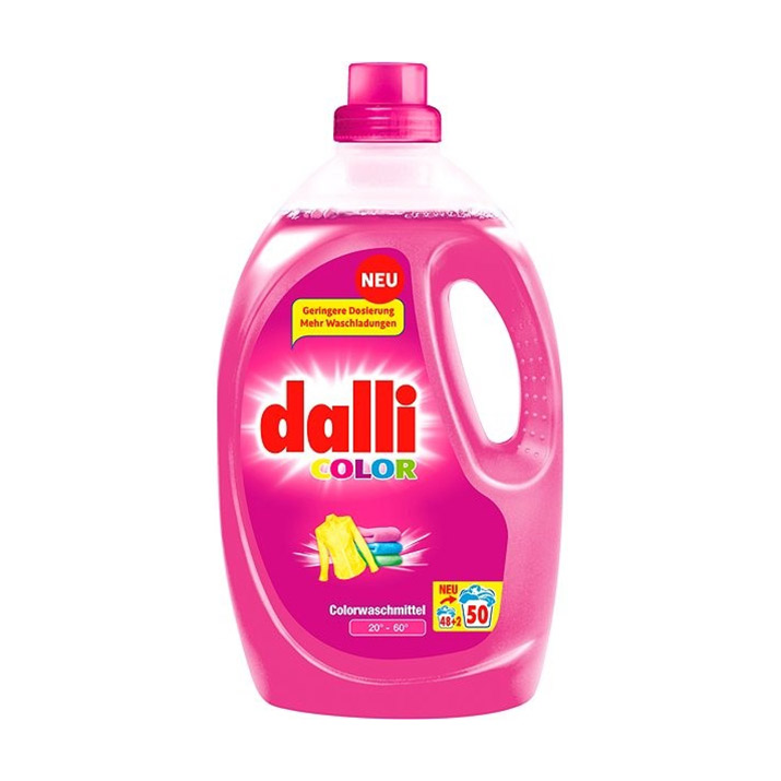 

Гель для прання Dalli Color 50 циклів прання, 2.75 л
