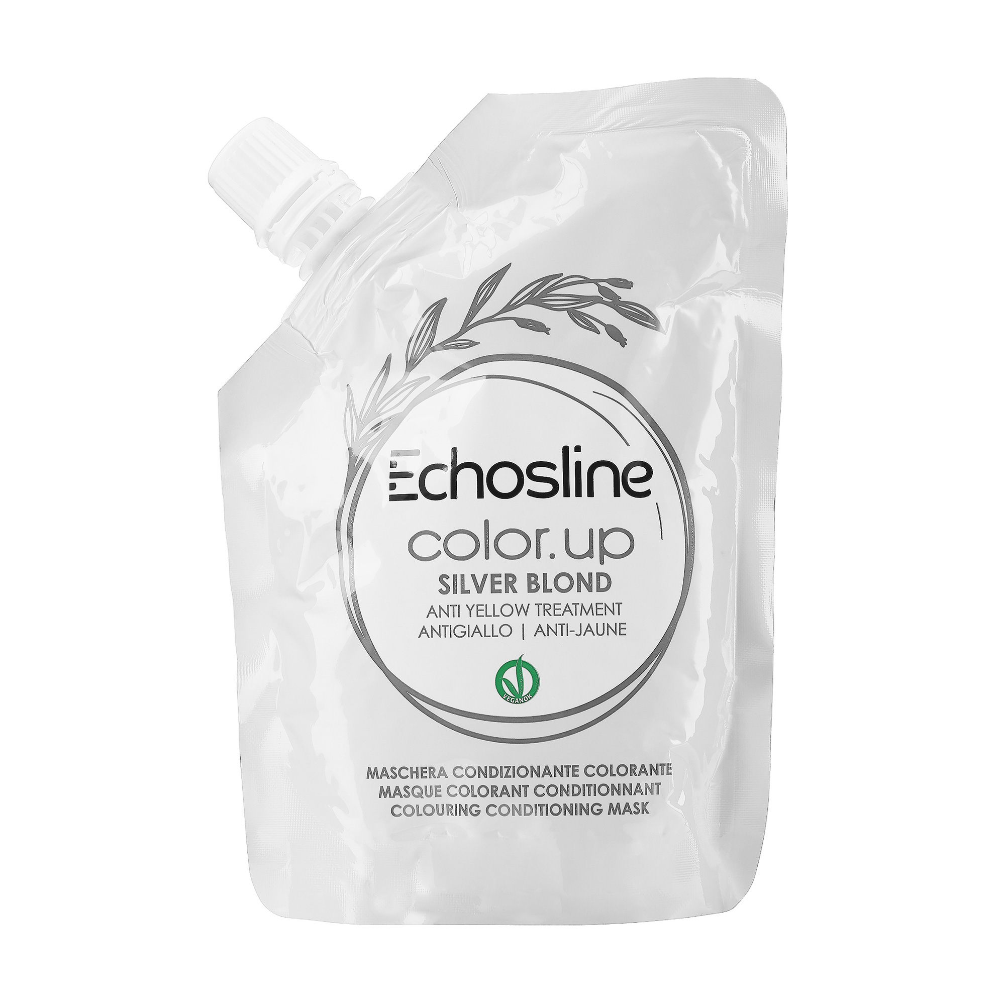 

Уцінка! Тонувальна маска для волосся Echosline Color Up Colouring Conditioning Mask Silver Blond, 150 мл