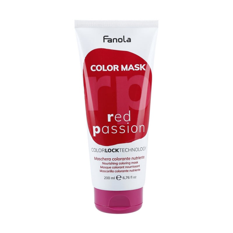

Живильна тонувальна маска для волосся Fanola Color Mask Red Passion, 200 мл