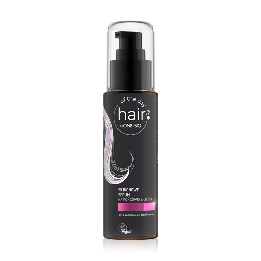 

Силіконова сироватка для кінчиків волосся OnlyBio Hair of the Day з олією авокадо та персика, 80 мл