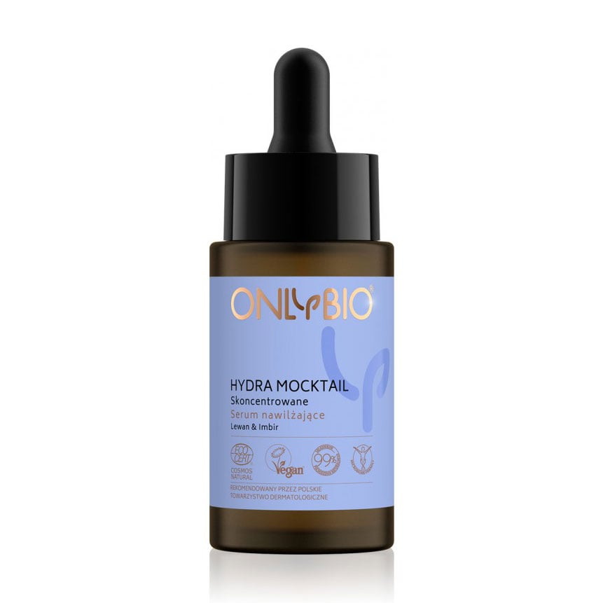 

Уцінка! Концентрована зволожувальна сироватка для обличчя OnlyBio Hydra Mocktail з імбиром та лавандою, 30 мл