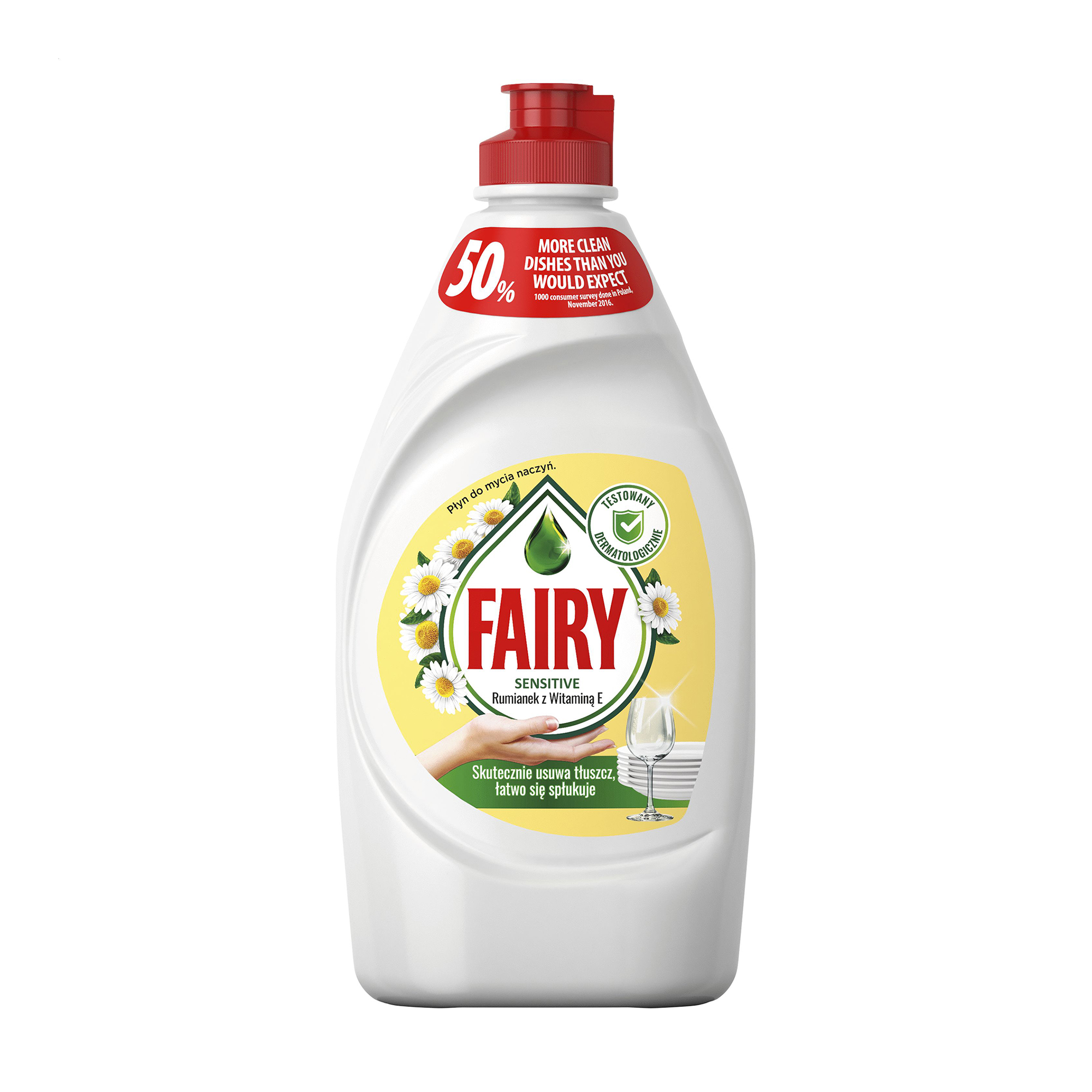 

Уцінка! Засіб для миття посуду Fairy Sensitive Ромашка, 450 мл