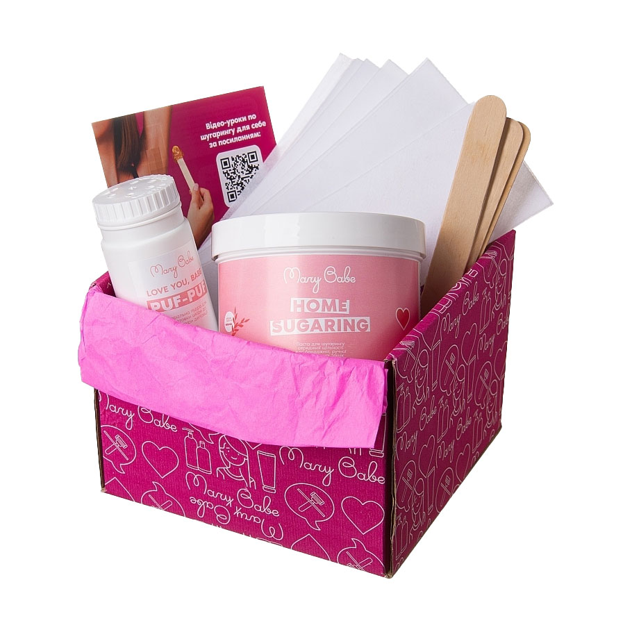 

Набір для депіляції всього тіла Mary Babe Pretty (паста, 700 г + пудра, 80 г + шпатель, 3 шт + смужки, 15 шт + інструкція)