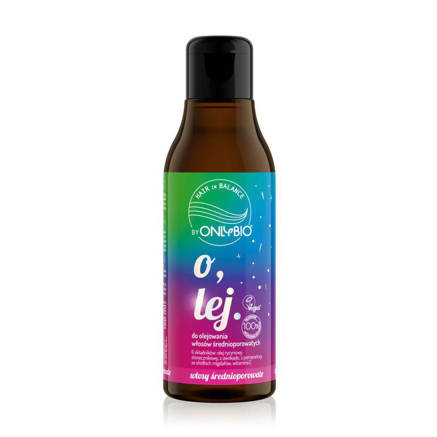 

Олія OnlyBio Hair in Balance для волосся з середньою пористістю, 150 мл