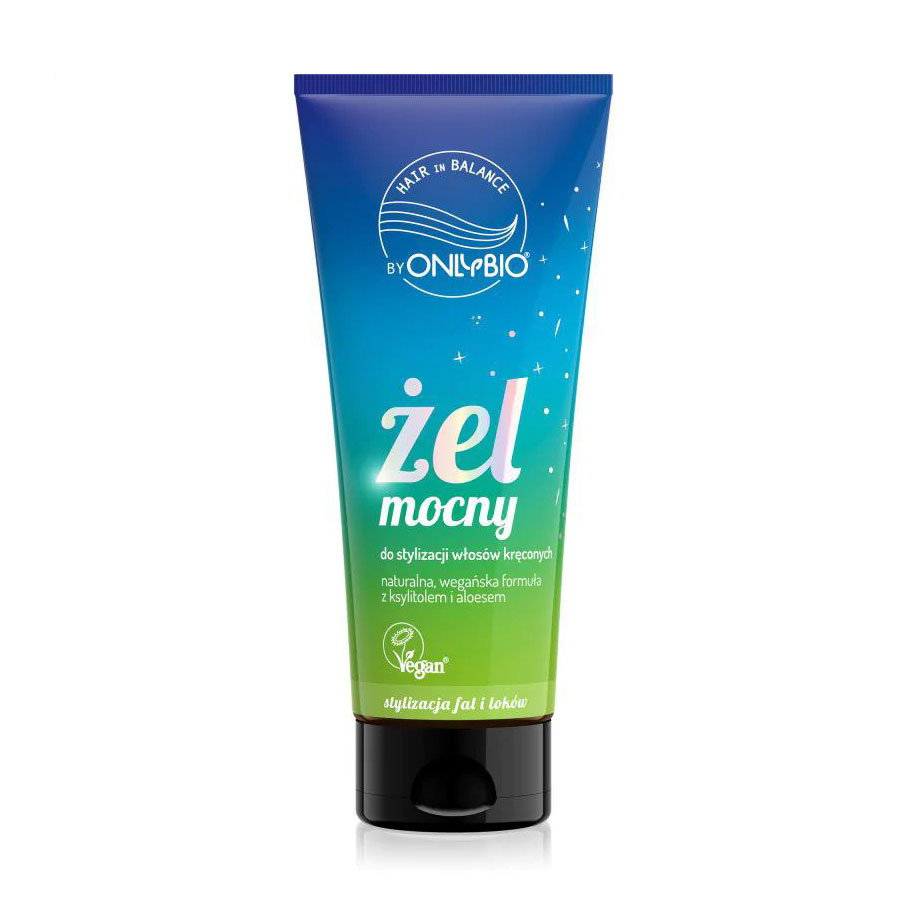 

Гель для укладання кучерявого волосся OnlyBio Hair in Balance Strong, 200 мл