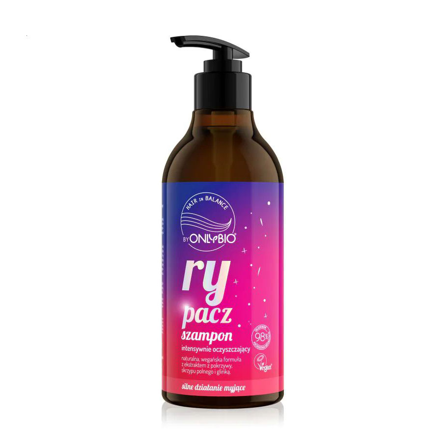 

Інтенсивно очищувальний шампунь для волосся OnlyBio Hair in Balance, 400 мл