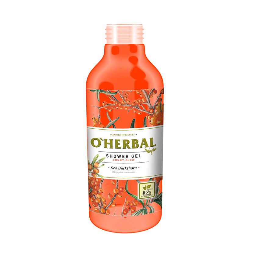 

Уцінка! Гель для душу O'Herbal Сонячне сяйво Обліпиха, 400 мл
