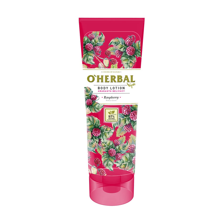 

Уцінка! Лосьйон для тіла O'Herbal Body Lotion Raspberry, 200 мл