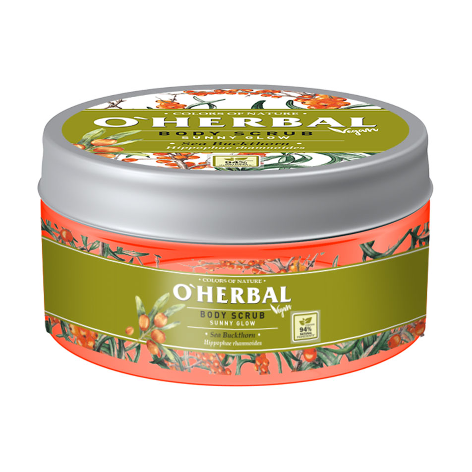 

Уцінка! Скраб для тіла O'Herbal Sunny Glow Обліпиха, 200 мл